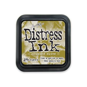 Tim Holtz Distress Ink Pad-Crushed Olive