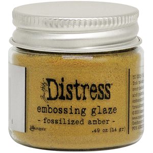 Tim Holtz Distress Embossing Glaze-Fossilized Amber