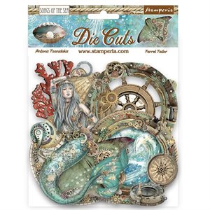Stamperia Die-Cuts-Songs Of The Sea Creatures