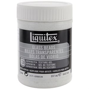 Liquitex Glass Beads Acrylic Texture Gel 8oz