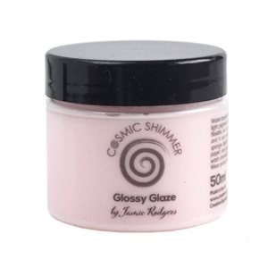 Cosmic Shimmer Glossy Glaze 50ml By Jamie Rodgers-Blush Pink