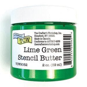 Crafter's Workshop Stencil Butter 2oz-Lime Green