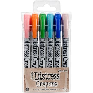 Tim Holtz Distress Crayon Set-Set #6