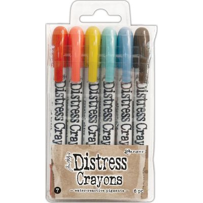 Tim Holtz Distress Crayon Set-Set #7