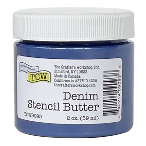 Crafter's Workshop Stencil Butter 2oz-denim