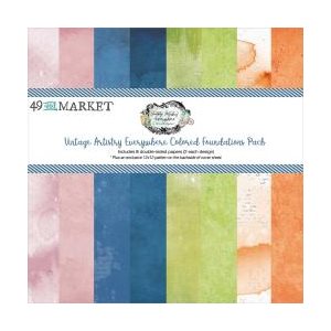 49 And Market Collection Pack 12"X12" Vintage Artistry Ever