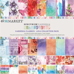 49 And Market Collection Pack 12"X12" Spectrum Gardenia Cla