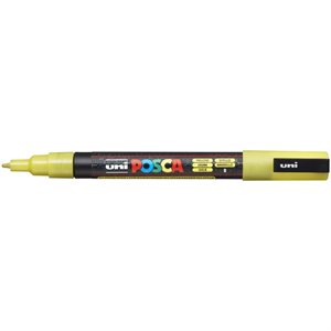 POSCA 3M Fine Bullet Tip Pen-Glitter Yellow