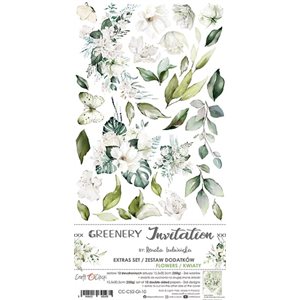 Craft O' Clock - Greenery Invitation Extras set 6x12