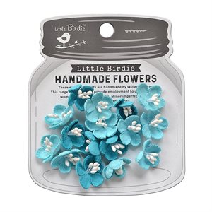 Little Birdie Polina Paper Flowers 16 / Pkg Song Of The Sea