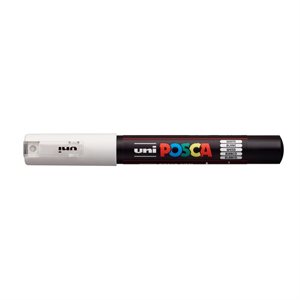 POSCA 1M Extra-Fine Bullet Tip Paint Marker-White