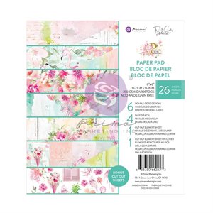 Prima Double-Sided Paper Pad 6"X6" 26 / Pkg-Postcard from