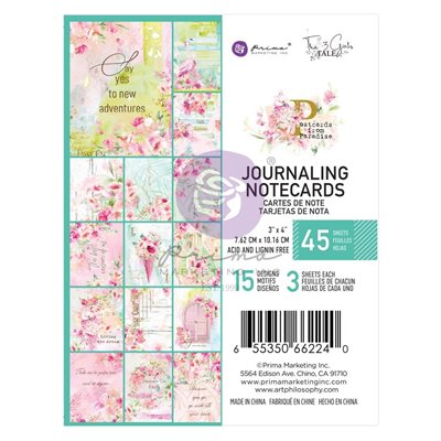Prima Marketing Journaling Cards 3"X4" 45 / Pkg-Postcards From