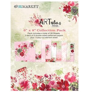 49 And Market Collection Pack 6"X8"-ARToptions Rouge
