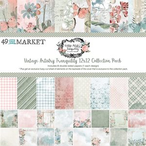 49 And Market Collection Pack 12"X12"-Vintage Artistry Tran