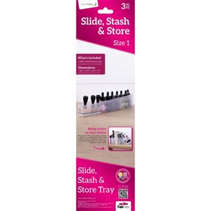 Totally-Tiffany Slide, Stash & Store 3 / Pkg-Size #1