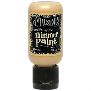 Dylusions Shimmer Paint 1oz-Vanilla Custard