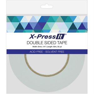 X-Press It Double-Sided Tape 6mm25"X55yd
